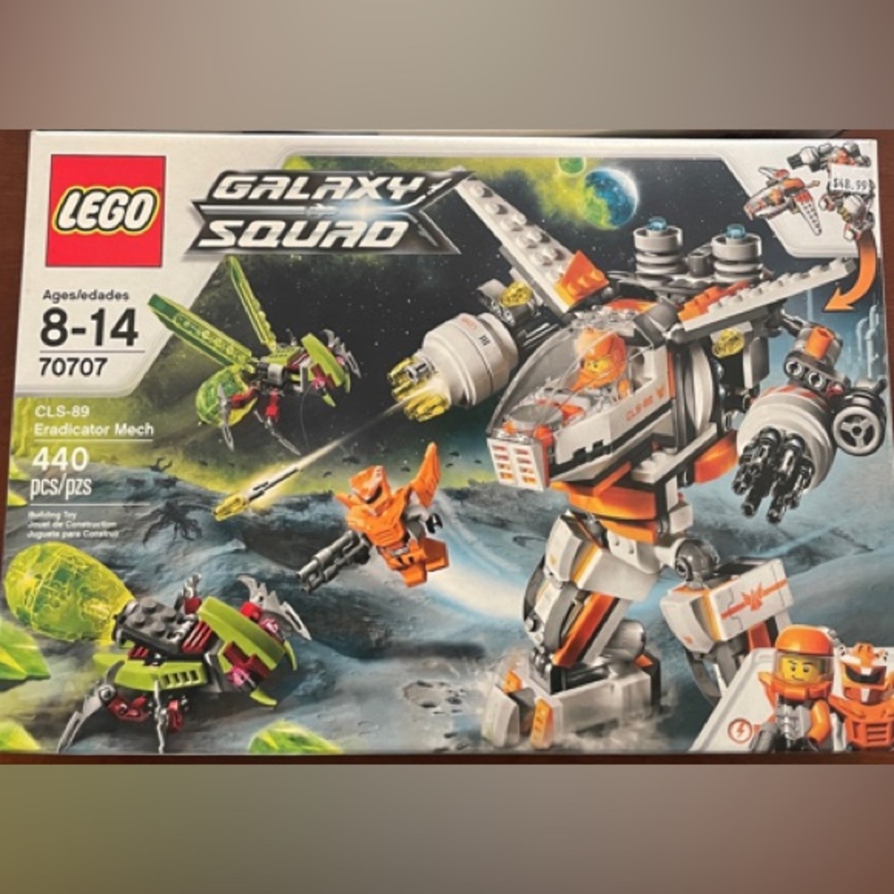 LEGO Galaxy Squad CLS-Eradicator Mech Set